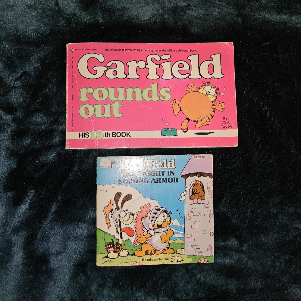 Vintage Garfield books